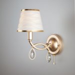 Светильник бра Eurosvet 60091/1 перламутровое золото