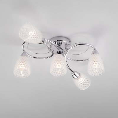 Светильник Eurosvet 30153/5 хром Светильник Eurosvet 30153/5 хром