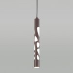 Подвесной светодиодный светильник DLR037 12W 4200K кофейный Elektrostandard