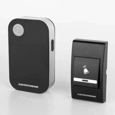 

Звонок беспроводной 36M IP40 DBQ22M WL черный Elektrostandard, DBQ22M WL 36M IP40 Черный