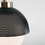 Люстра Eurosvet 50106/1 черный Nocciola