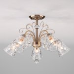 Потолочный светильник Eurosvet 30157/5 античная бронза Norene