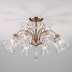 Люстра Eurosvet 30157/8 бронза Norene