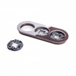 Рамка на 3 поста (Коричневый) WL21-frame-03 Werkel