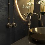 Выключатель на 4 положения двухклавишный (Бронзовый) ретро WL19-01-05 Werkel