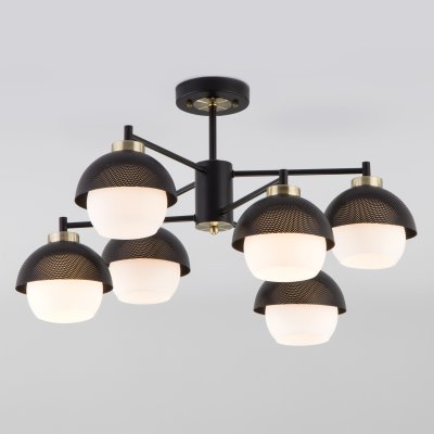 

Люстра Eurosvet 70106/6 Nocciola черный, 70106/6 черный