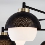 Люстра Eurosvet 70106/6 Nocciola черный