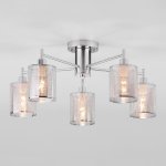 Потолочный светильник Eurosvet 70109/5 хром Tela