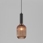 Подвесной светильник Eurosvet 50181/1 Bravo янтарный