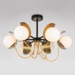 Люстра Eurosvet 70110/6 Amato золото/черный