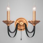 Настенный светильник Eurosvet 60098/2 Lazzaro черный