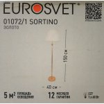 Классический торшер с абажуром с лампочками LED Svetodom 2829265