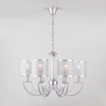 Люстра Eurosvet 60099/6 Licata серебро