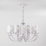 Люстра Eurosvet 60099/8 Licata серебро