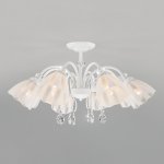 Потолочный светильник Eurosvet 30155/8 белый Floranse
