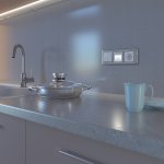 Встраиваемая LED подсветка (белый) Werkel WL01-BL-02-LED