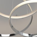 Подвесная люстра Eurosvet 90175/3 хром Posh