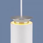 Подвесной светодиодный светильник DLS021 9+4W 4200К белый матовый/серебро Elektrostandard