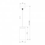 Подвесной светодиодный светильник DLS021 9+4W 4200К белый матовый/серебро Elektrostandard