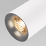 Подвесной светодиодный светильник DLS021 9+4W 4200К белый матовый/серебро Elektrostandard