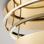 Люстра с кольцами Eurosvet 90160/2 Chic матовое золото