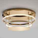 Люстра с кольцами Eurosvet 90160/2 Chic матовое золото