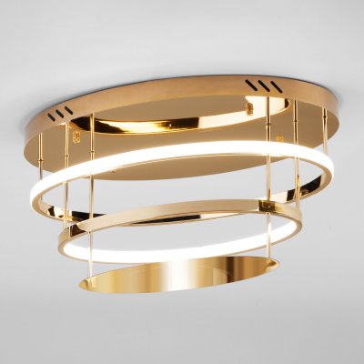 

Люстра с кольцами Eurosvet 90160/2 Chic золото, 90160/2 золото