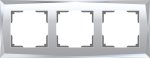 WL08-Frame-03/Рамка на 3 поста (зеркальный) Werkel WL08-Frame-03