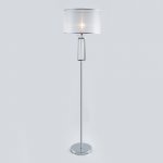 Торшер с абажуром Eurosvet 01079/1 Fargo хром