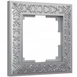 Рамка на 1 пост (матовый хром) Werkel WL07-Frame-01