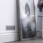 Рамка на 4 поста (матовый хром) Werkel WL07-Frame-04