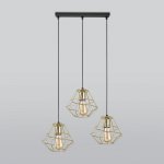 Люстра TK Lighting 4111 Diamond Gold