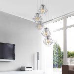 Люстра TK Lighting 4289 Diamond Silver