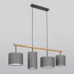 Люстра TK Lighting 4458 Deva Graphite