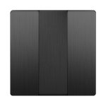 Набор клавиш для выключателя трехклавишного (графит рифленый) WL04-SW-3G-CP Werkel