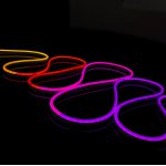 Комплект  гибкого неона одностороннего мульти 10 м 12 Вт/м 5050 IP67 LS001 220V RGB