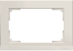 Рамка для двойной розетки (слоновая кость) WL04-Frame-01-DBL-ivory Werkel