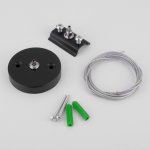 Набор для подвеса черный (2 м.) TRF-1-200-BK Elektrostandard