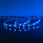 Комплект светодиодной ленты синей 10 м 4,4 Вт/м 60 LED 3528 IP65 LSTR001 220V 4,4W IP65