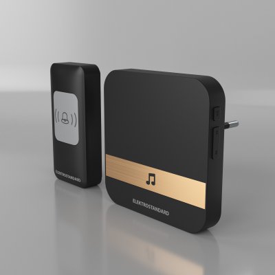 

Звонок беспроводной 52M IP44 DBQ24M WL черный Elektrostandard, DBQ24M WL