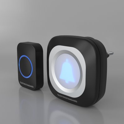 

Звонок беспроводной 36M IP44 DBQ25M WL черный Elektrostandard, DBQ25M WL