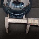 Плафон стекло изумрудный 130мм (70мм посадка) 30166 Ascot