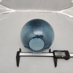 Плафон стекло изумрудный 130мм (70мм посадка) 30166 Ascot