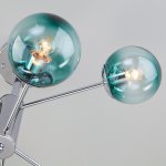 Плафон стекло изумрудный 130мм (70мм посадка) 30166 Ascot