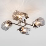 Люстра Eurosvet 30165/4 черный жемчуг Hilari