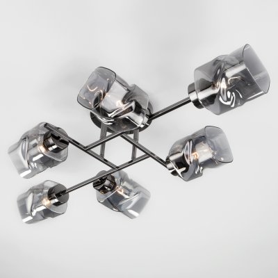 

Люстра Eurosvet 30165/6 черный жемчуг Hilari, 30165/6 черный жемчуг