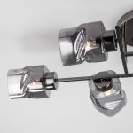 Люстра Eurosvet 30165/6 черный жемчуг Hilari