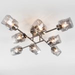 Люстра Eurosvet 30165/8 Hilari черный жемчуг