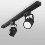 Трековый светильник для однофазного шинопровода Robi GU10 Черный MRL 1004 Elektrostandard