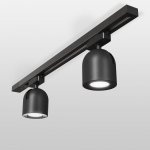 Трековый светильник для однофазного шинопровода Ogma GU10 черный MRL 1005 Elektrostandard